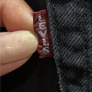 Levi's Black jeans with Red Logo Tab